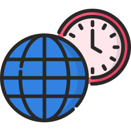 Time zone icon