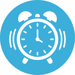 Alarm clock icon