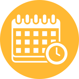 Time planning icon