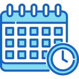 Time planning icon