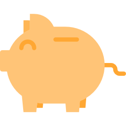 Piggy bank icon