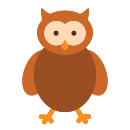 hibou Icône