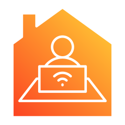 Work from home icon