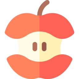 Огрызок яблока иконка