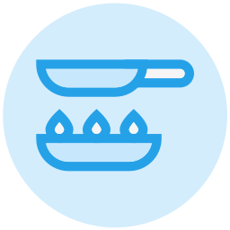 Frying pan icon