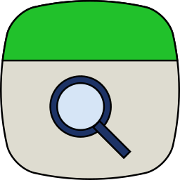 Magnifying glasss icon