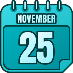 25 de noviembre icono