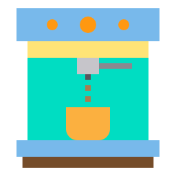 Coffee machine icon