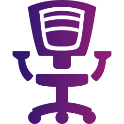 silla de oficina icono