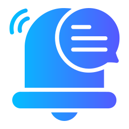 Notification bell icon