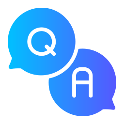 Question and answer icon