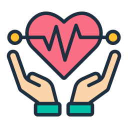 Heart health icon