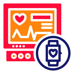 monitoramento de saúde Ícone