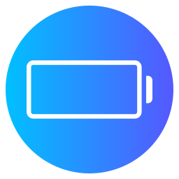 Empty battery icon