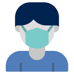 Mask protection icon