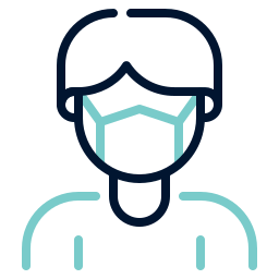 Mask protection icon