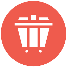 мусорный контейнер иконка