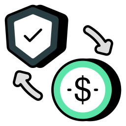 Финансовое страхование иконка