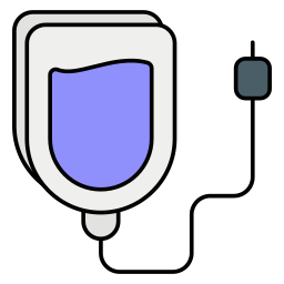 goteo intravenoso icono