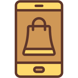 Mobile shop icon