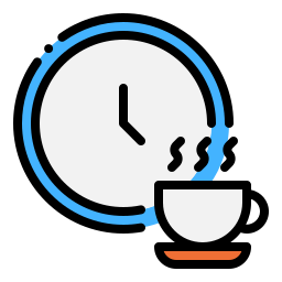 hora de cafe icono