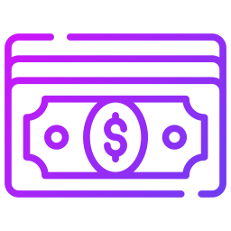 Currency note icon