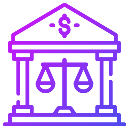 Banking law icon