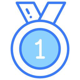 Gold medal icon