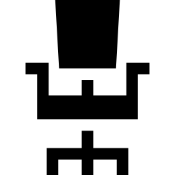 Office chair icon