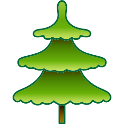 Christmas tree icon