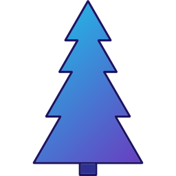 Christmas tree icon