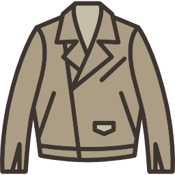 giacca di pelle icona