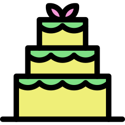 torta nuziale icona