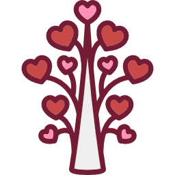 albero dell'amore icona