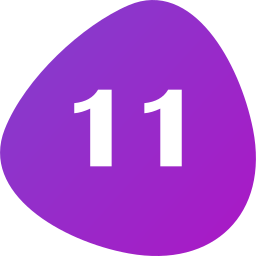 número 11 icono