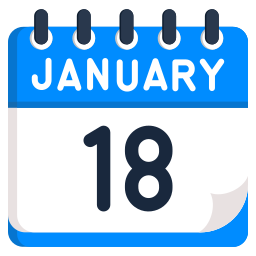 1월 icon