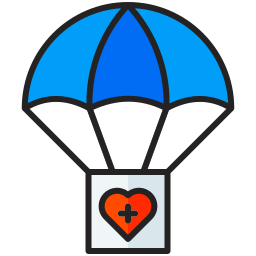 Humanitarian aid icon