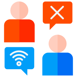 Digital divide icon