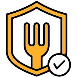 bezpieczeństwo żywieniowe ikona
