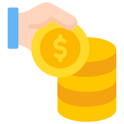 Coin stack icon