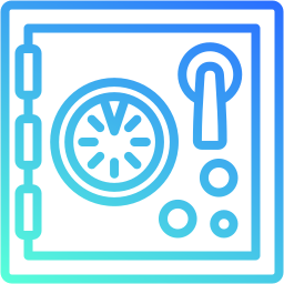 Bank vault icon