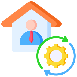 Work from home icon