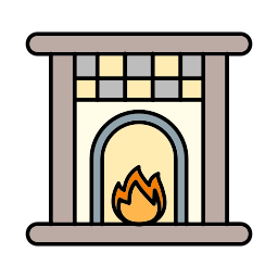 Fireplace icon