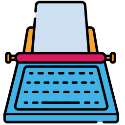 Typewriter icon