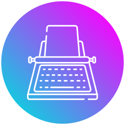 Печатная машинка иконка