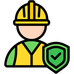 Construction safety icon