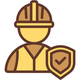 Construction safety icon