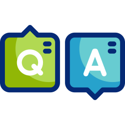 Questions and answers icon