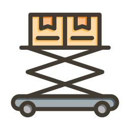 Scissor lift icon