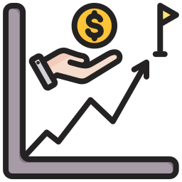 introduction en bourse Icône